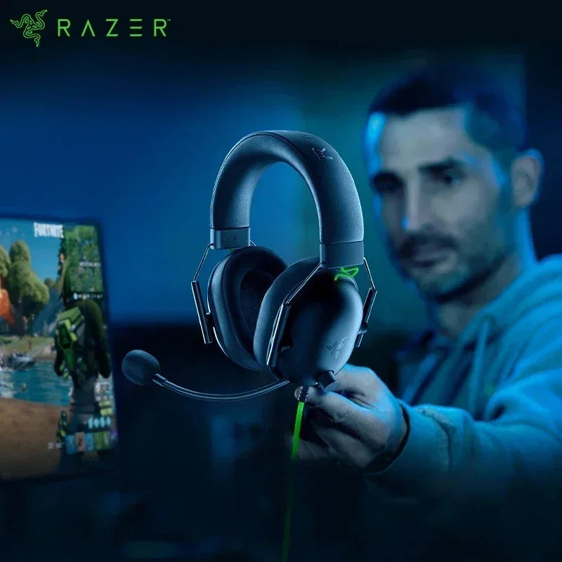 Razer BlackShark V2 X Wired Gaming Headset: 7.1 Surround Sound- Game For PS4,PS5, Nintendo Switch, Xbox
